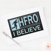 Mansquatch Rechthoekige Sticker (Envelop)