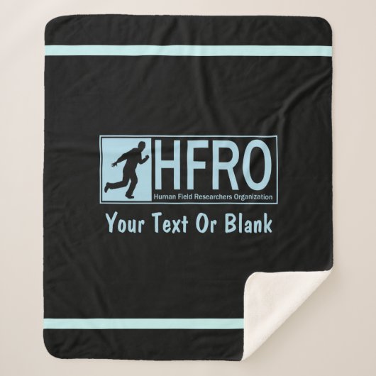 Mansquatch Sherpa Deken (Voorkant)