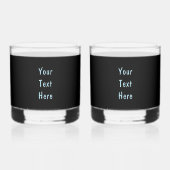 Mansquatch Whisky Glas (Achterkant)