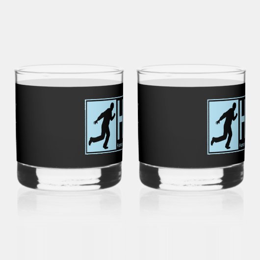 Mansquatch Whisky Glas (Rechts)