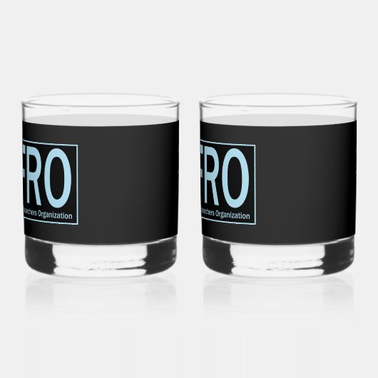 Mansquatch Whisky Glas (Links)