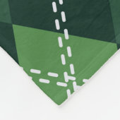 Manta Argyle Fleece Deken (Hoek)