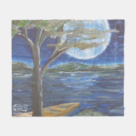 Manta de forro polar fleece deken (Voorkant (Horizontaal))