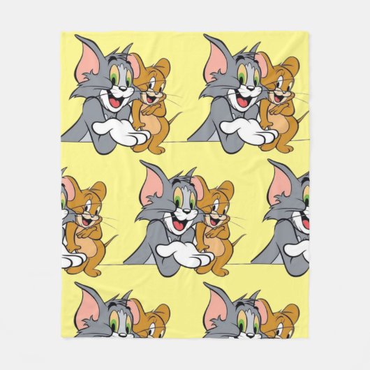 Manta de Infantil de Tom y Jerry Fleece Deken (Voorkant)
