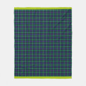 Manta estampado escocés fleece deken (Voorkant)