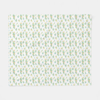 Manta "Flores del Campo" Fleece Deken