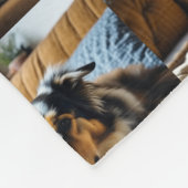 Manta personalizada con foto de perro fleece deken (Hoek)