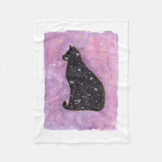 Manta Polar Gato de Estrellas Fleece Deken