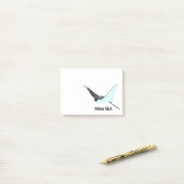 Manta Ray 4 x 3 Post-it® Notes (Op bureau)