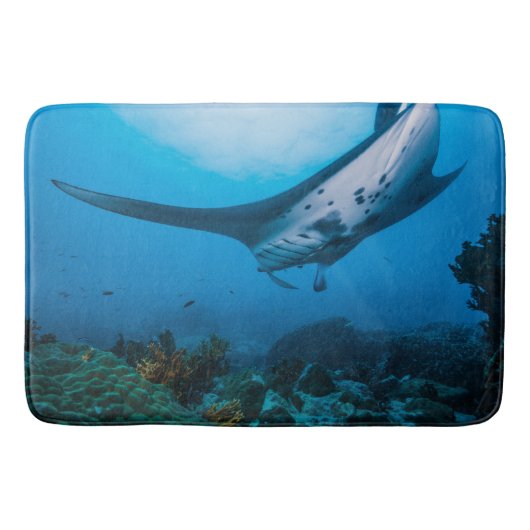 Manta ray badmat (Voorkant)