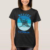 Manta Ray Belize Ocean T-shirt (Voorkant)
