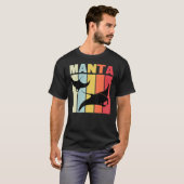 Manta Ray Devil Stingray Diver Zee Creature T-shirt (Voorkant volledig)