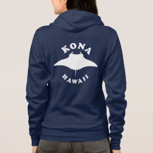 Manta Ray duiken in Kona, Hawaï Hoodie