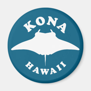 Manta Ray duiken in Kona, Hawaï Magneet
