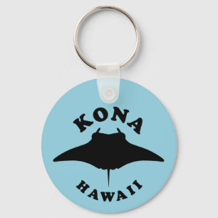 Manta Ray duiken in Kona, Hawaï Sleutelhanger