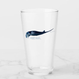 Manta Ray Glas