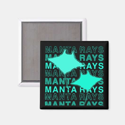 Manta Ray Magnet (Recto/Verso)