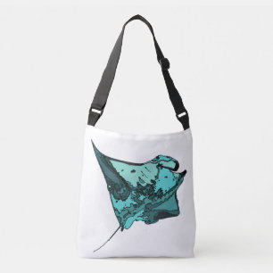Manta Ray (Manta birostris) Crossbody Tas