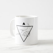 Manta Ray Mug rayé (Devant gauche)