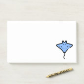 Manta ray post-it® notes (Op bureau)