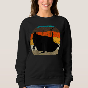 Manta Ray Retro  Stingray Fish Biolog Trui