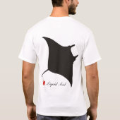 Manta Ray Shape T-Shirt (Achterkant)