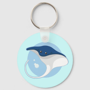Manta Ray Sleutelhanger