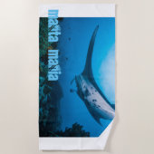 Manta ray strandlaken (Voorkant)