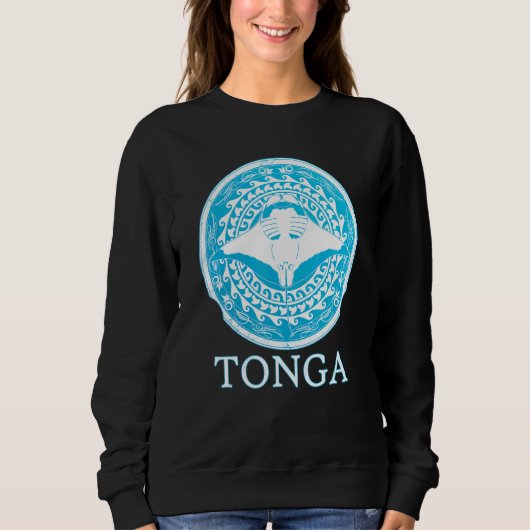 Manta Ray Tonga Roots Pride Trui (Voorkant)