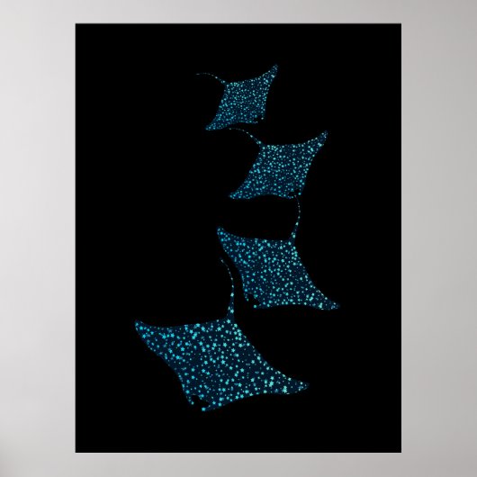 Manta Rays Poster (Voorkant)