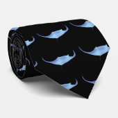 Manta Rochen ray Stropdas (Opgerold)