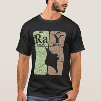 Manta Rog Periodiek Systeem Elementen Stingray T-shirt
