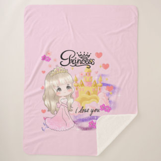 Manta sherpa princess sherpa deken