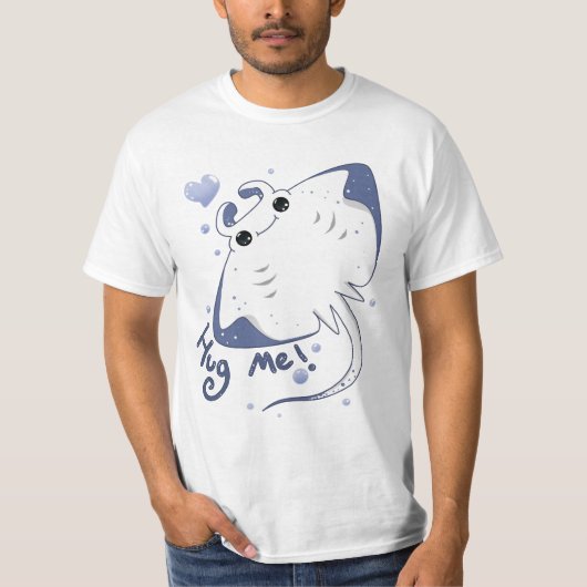 Manta straal: Hug me! T-shirt (Voorkant)