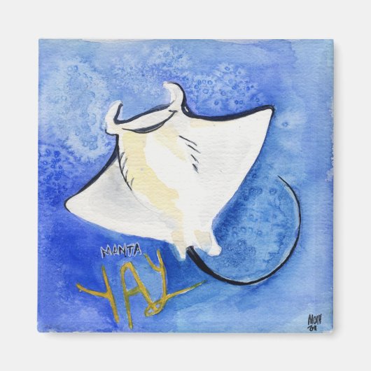 Manta Yay ! Magnet (Devant)
