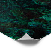 Mantaray sur l'anémone - Poster (Coin)