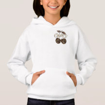 Manteau à capuche fille léopard chic - T-Shirt mod