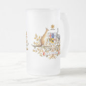 Manteau australien de tasse givrée de bras (Devant droit)