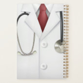 Manteau blanc & Stethoscope Docteurs Rendez-vous L (Dos)