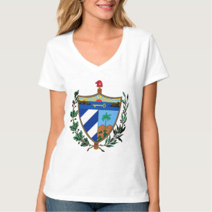 Manteau cubain de T-shirt de bras