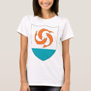 Manteau d'Anguilla de T-shirt de bras