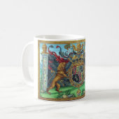 Manteau d'armoiries Café Mug (Devant gauche)