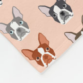 Manteau de Boston Terriers - couverture de chiens  (Coin)