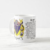 Manteau de famille de Bryant de tasse de bras (Devant gauche)