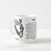 Manteau de famille de colère de tasse de bras (Devant gauche)