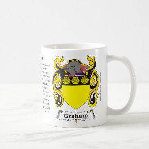 Manteau de famille de Graham de tasse de bras