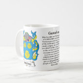 Manteau de famille de Gustafson de tasse de bras (Devant gauche)