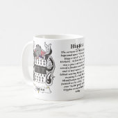 Manteau de famille de Higgins de tasse de bras (Devant gauche)