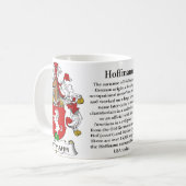 Manteau de famille de Hoffman de tasse de bras (Devant gauche)