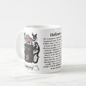 Manteau de famille de Holloway de tasse de bras (Devant gauche)